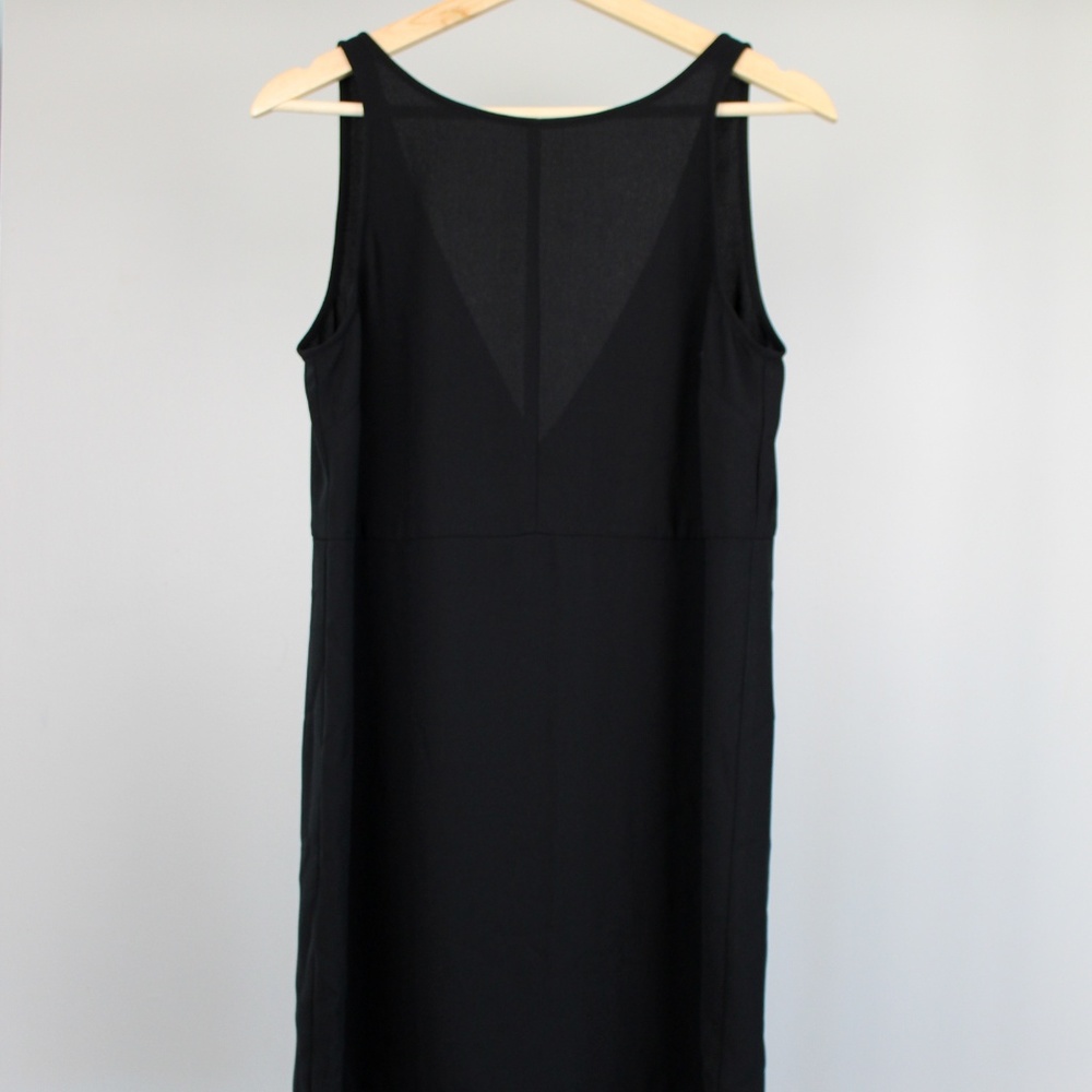Tildon Black Dress with V Back - XS